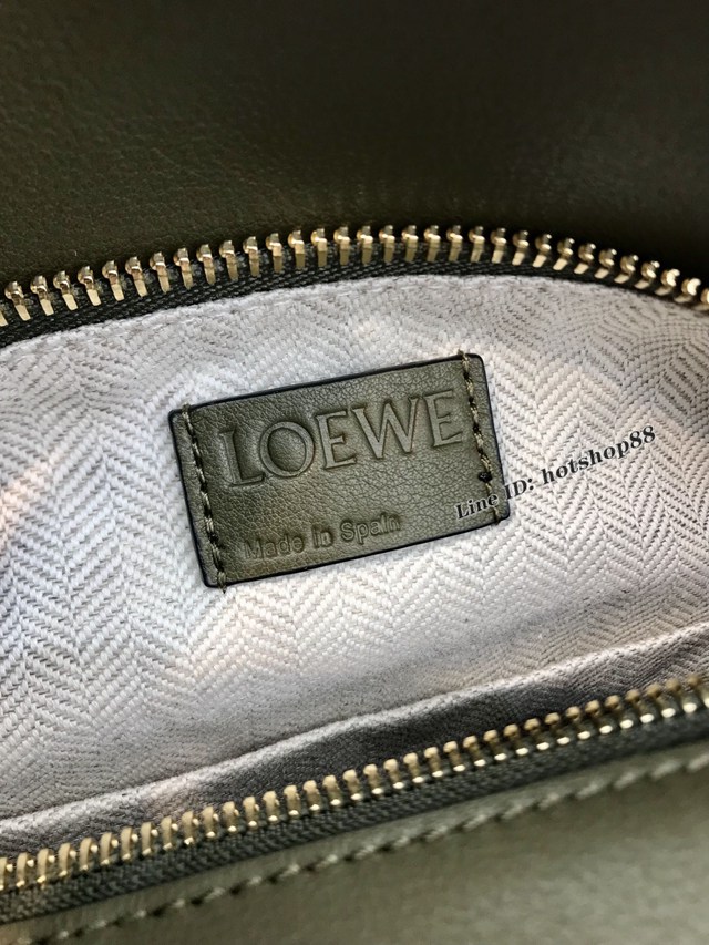 Loewe專櫃羅意威女款Puzzle系列中號拼色純色手提手拎單肩斜挎包 10171 lyw1387